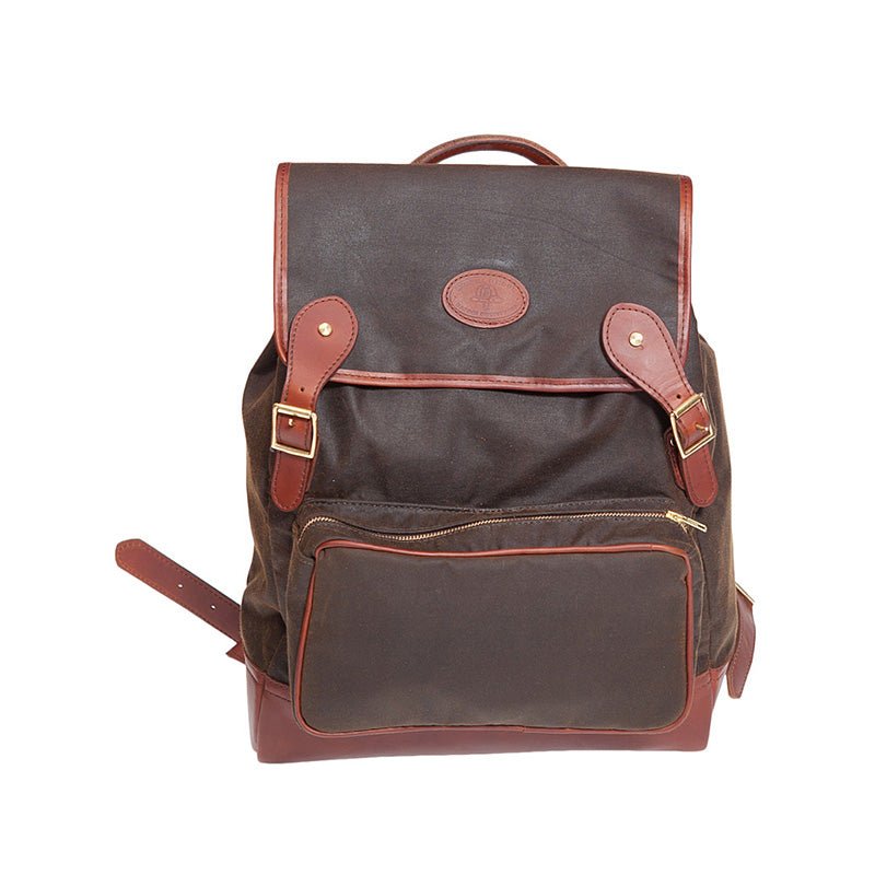 Melvill & Moon Waxed Cotton Grogan Rucksak - KaryKase