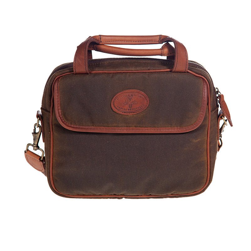 Melvill & Moon Waxed Cotton iPad Bag - KaryKase