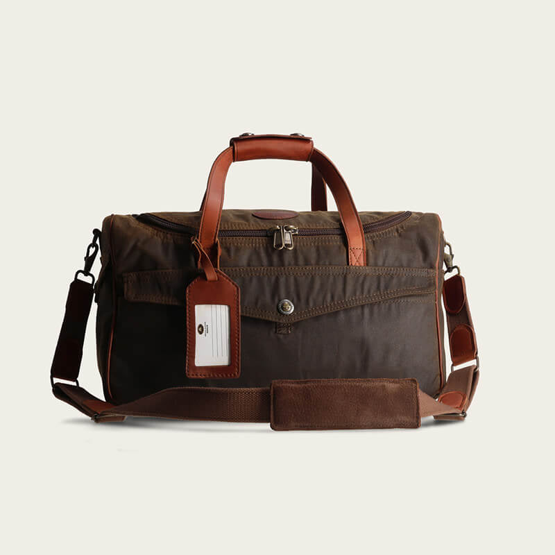 Melvill & Moon Waxed Cotton Kili Carry On Bag - KaryKase