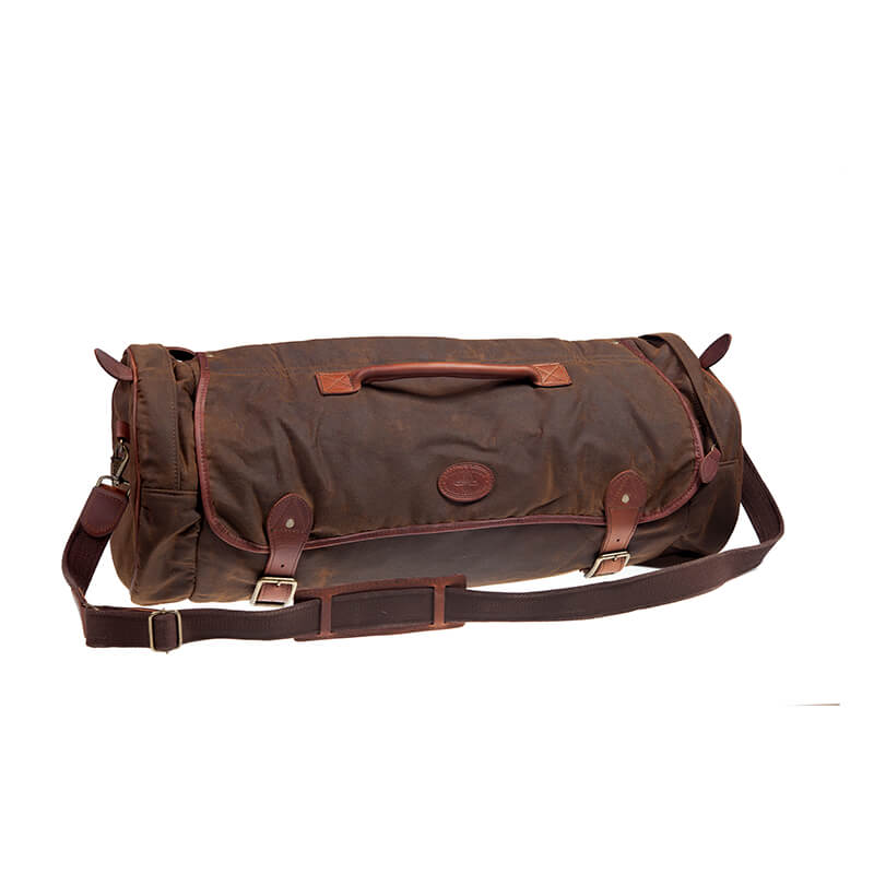 Melvill & Moon Waxed Cotton Pannier Duffel Bag - KaryKase