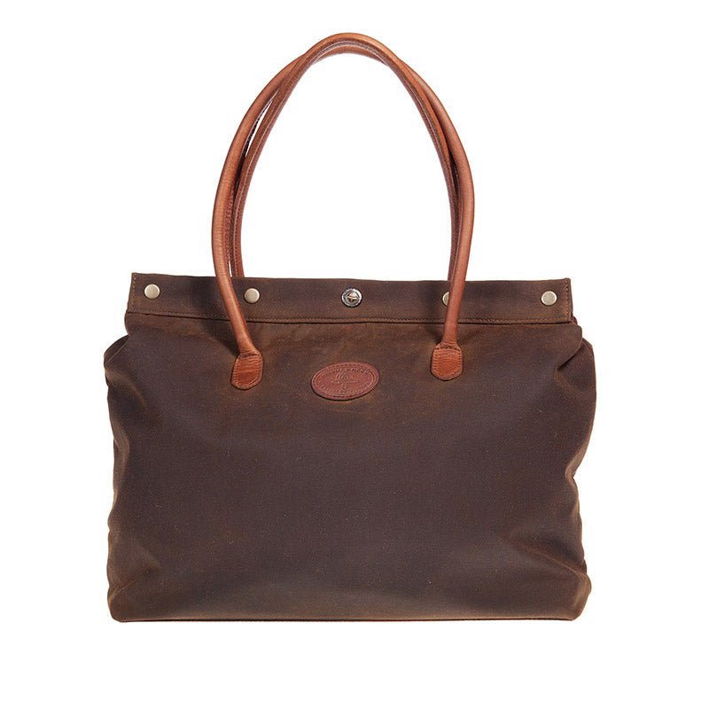 Melvill & Moon Waxed Cotton Travellers Tote Bag (Small) - KaryKase