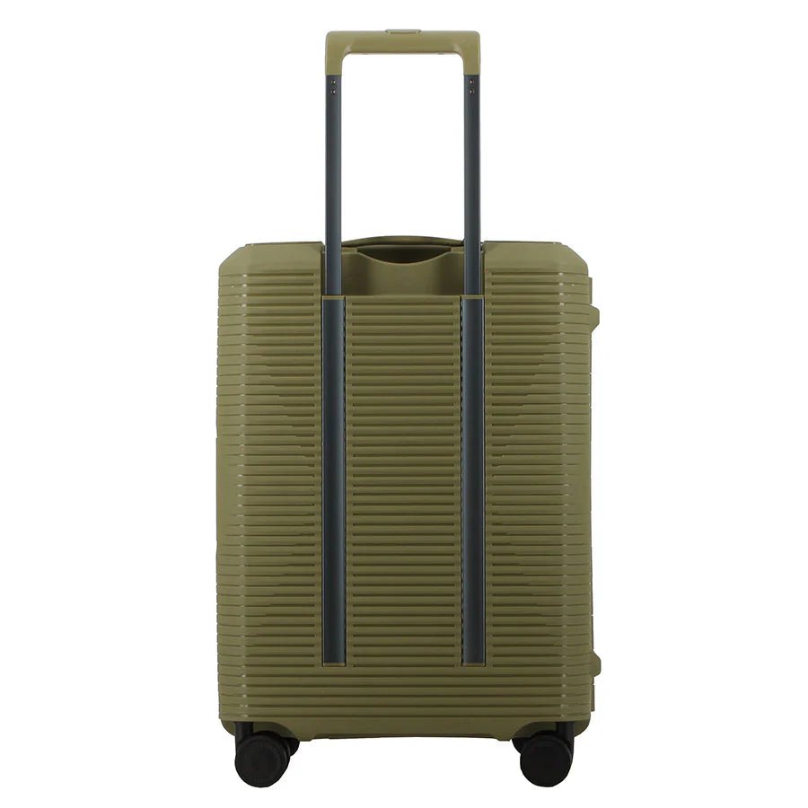 Pierre Cardin Cannes 55cm Cabin Clip Case Spinner | Green - KaryKase