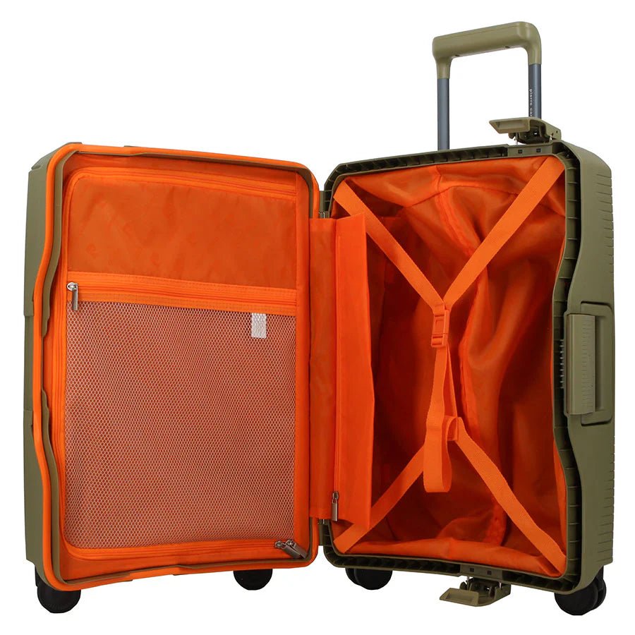 Pierre Cardin Cannes 66cm Medium Clip Case Spinner | Green - KaryKase