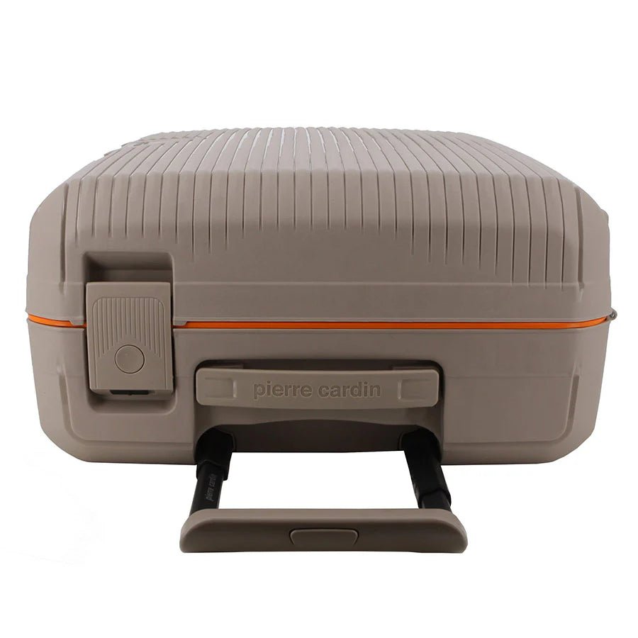 Pierre Cardin Cannes 77cm Large Clip Case Spinner | Beige - KaryKase