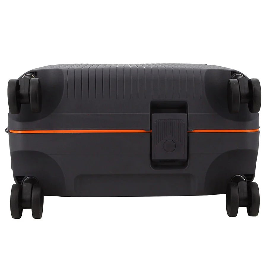 Pierre Cardin Cannes 77cm Large Clip Case Spinner | Charcoal - KaryKase