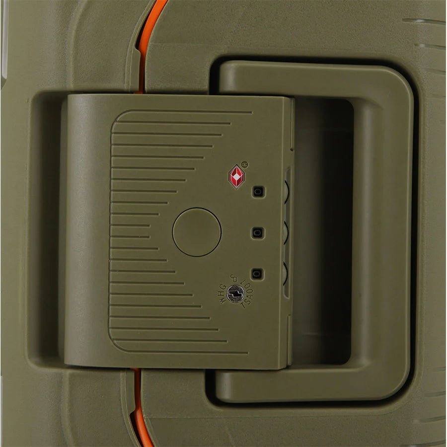 Pierre Cardin Cannes 77cm Large Clip Case Spinner | Green - KaryKase