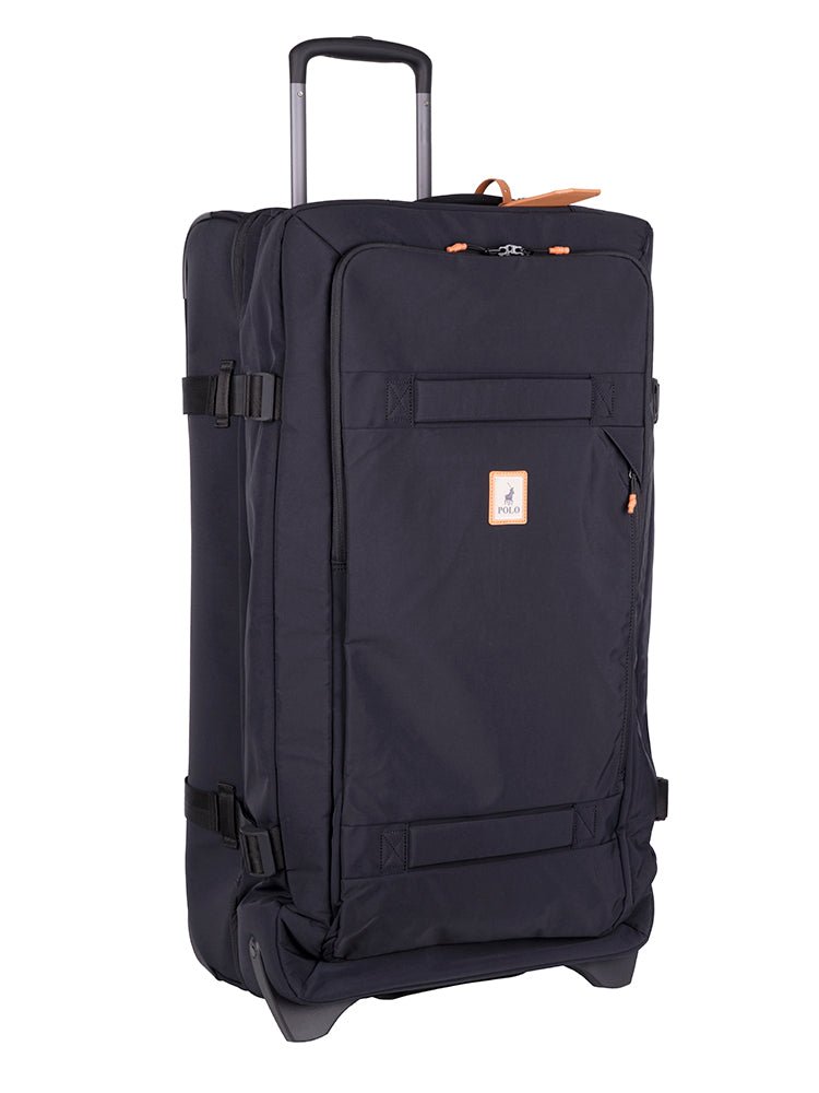 Polo Freedom 79cm Large Check-In Trolley Duffle | Black - KaryKase