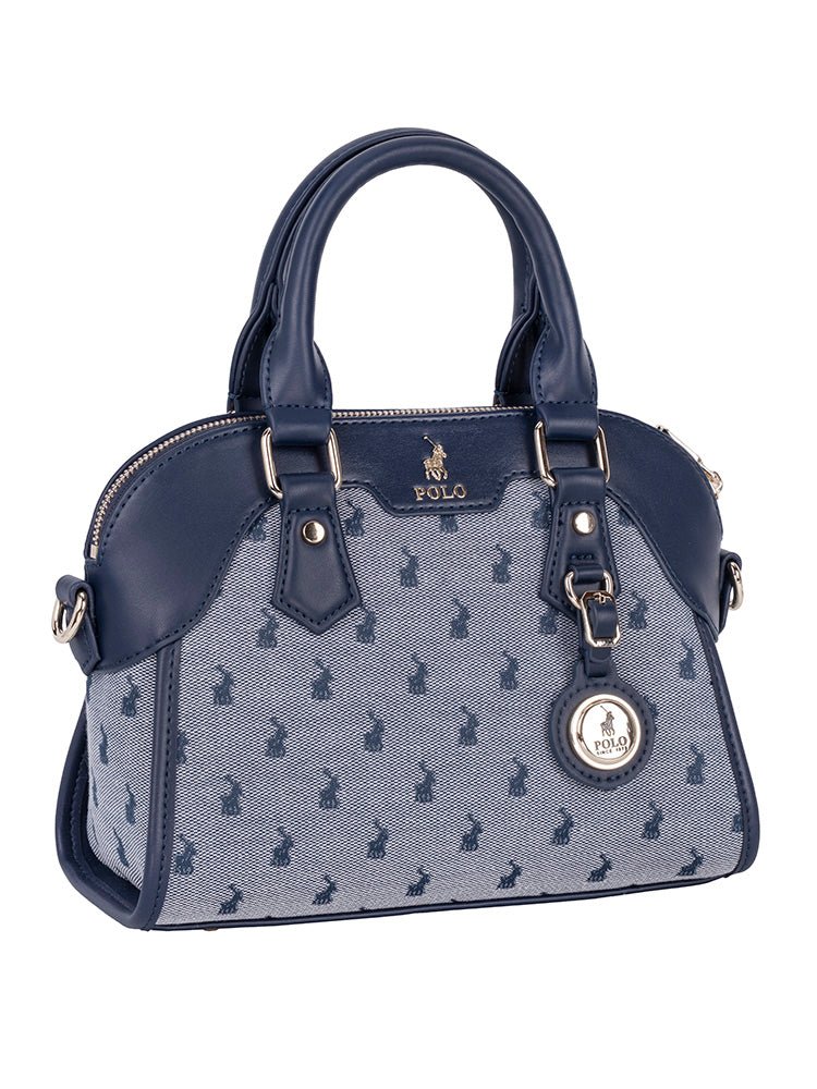 Polo Jacquard Small Shopper Crossbody - KaryKase