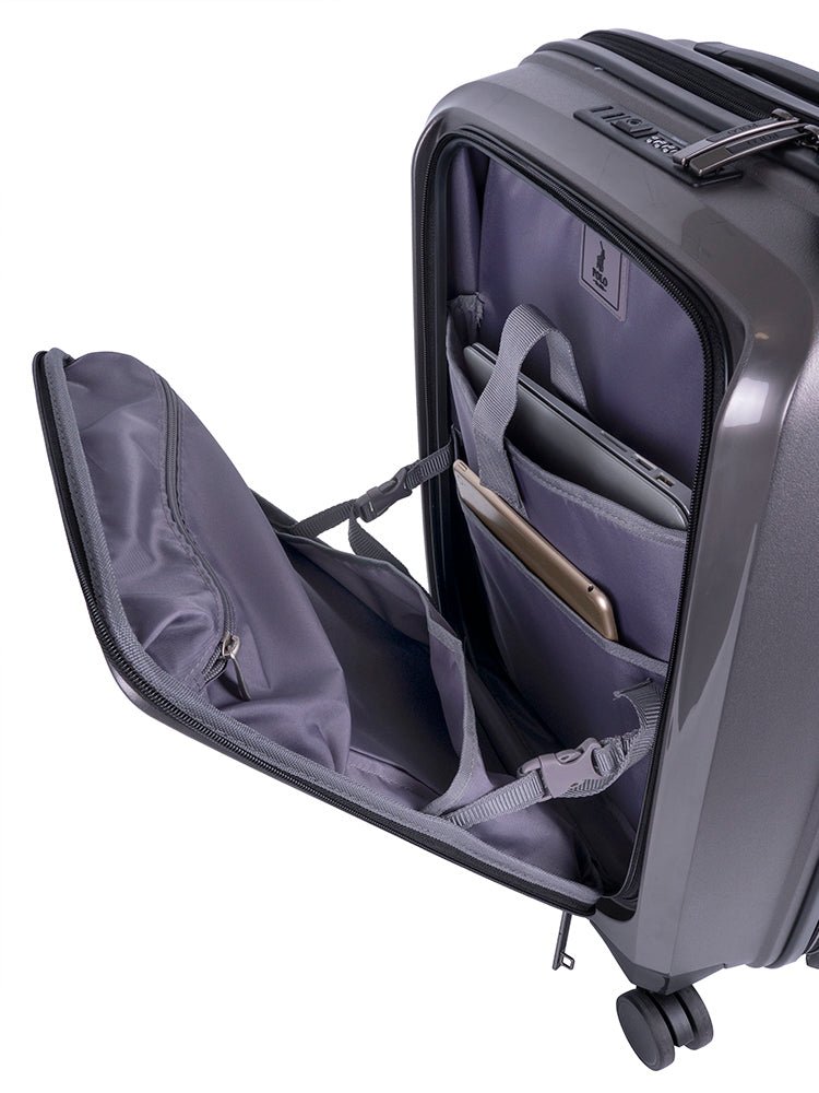 Polo Proflex Fusion 55cm Cabin Spinner | Charcoal - KaryKase