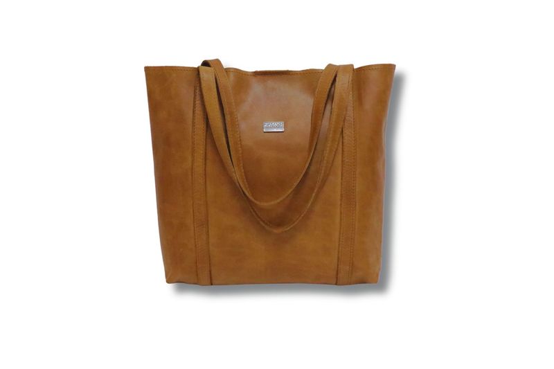Tan Leather Goods Judy Handbag - KaryKase