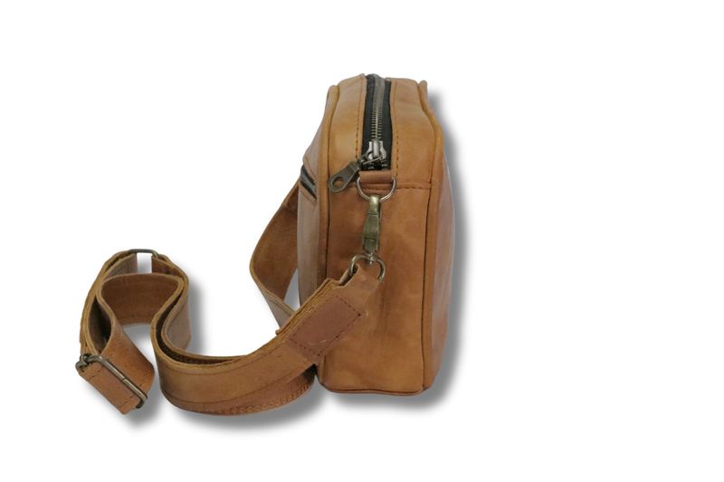 Tan Leather Goods Lily Sling Bag - KaryKase