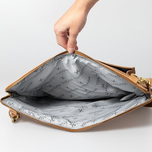 Thandana 15" Leather Laptop Sling Bag - KaryKase