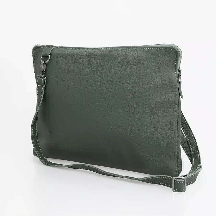 Thandana 15" Leather Laptop Sling Bag - KaryKase