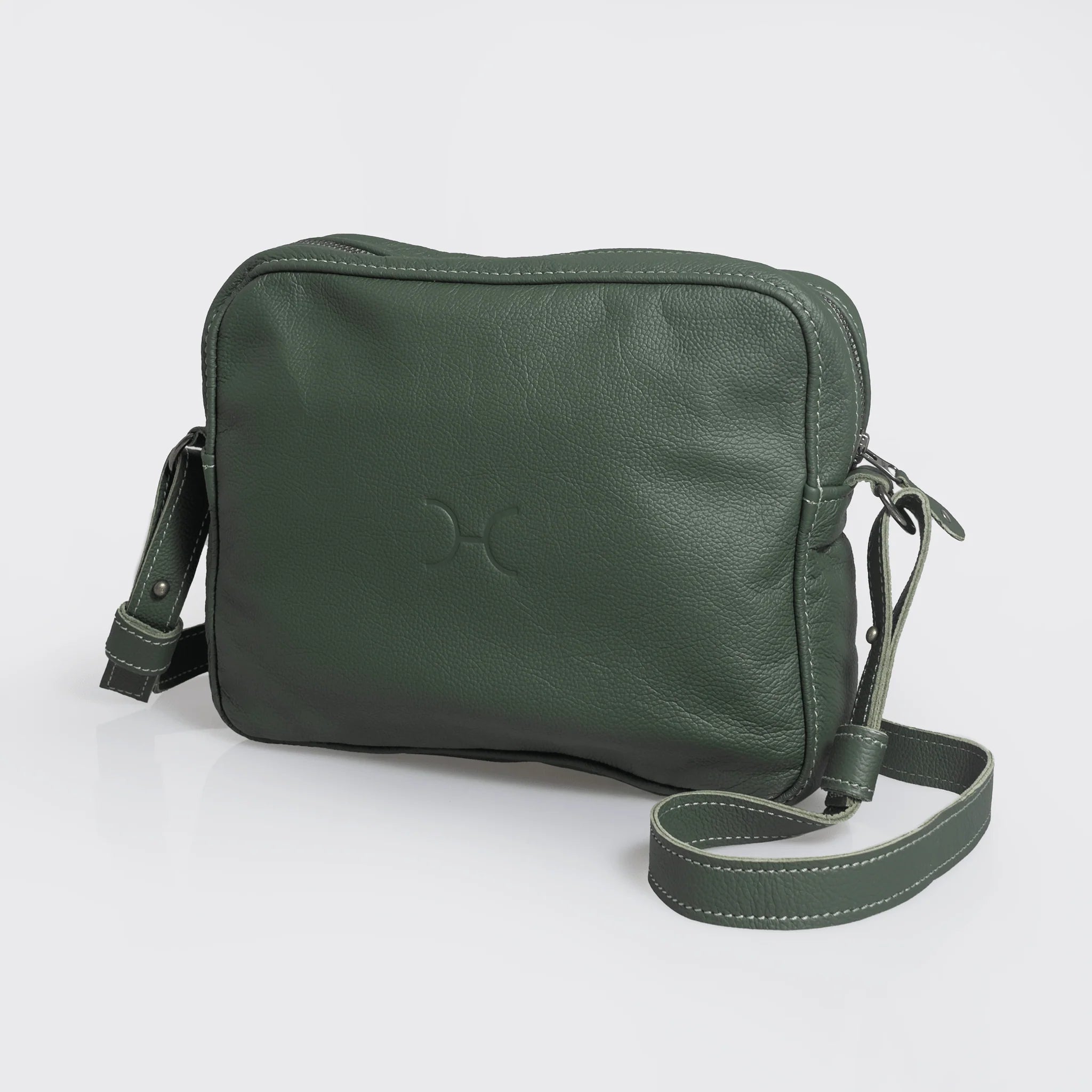 Thandana Boxy Leather Sling Handbag - KaryKase