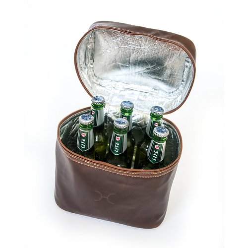Thandana BrewSki Leather Cooler Bag - KaryKase