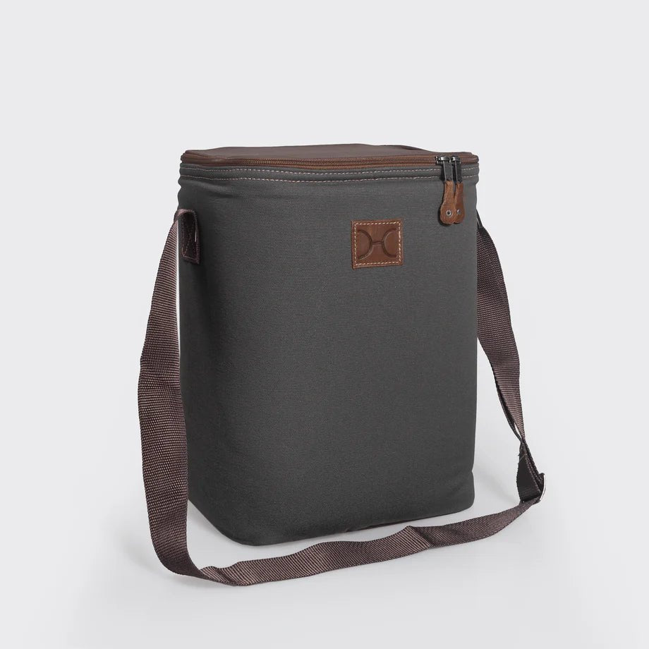 Thandana Canvas & Leather Long Tom Wine Cooler - KaryKase