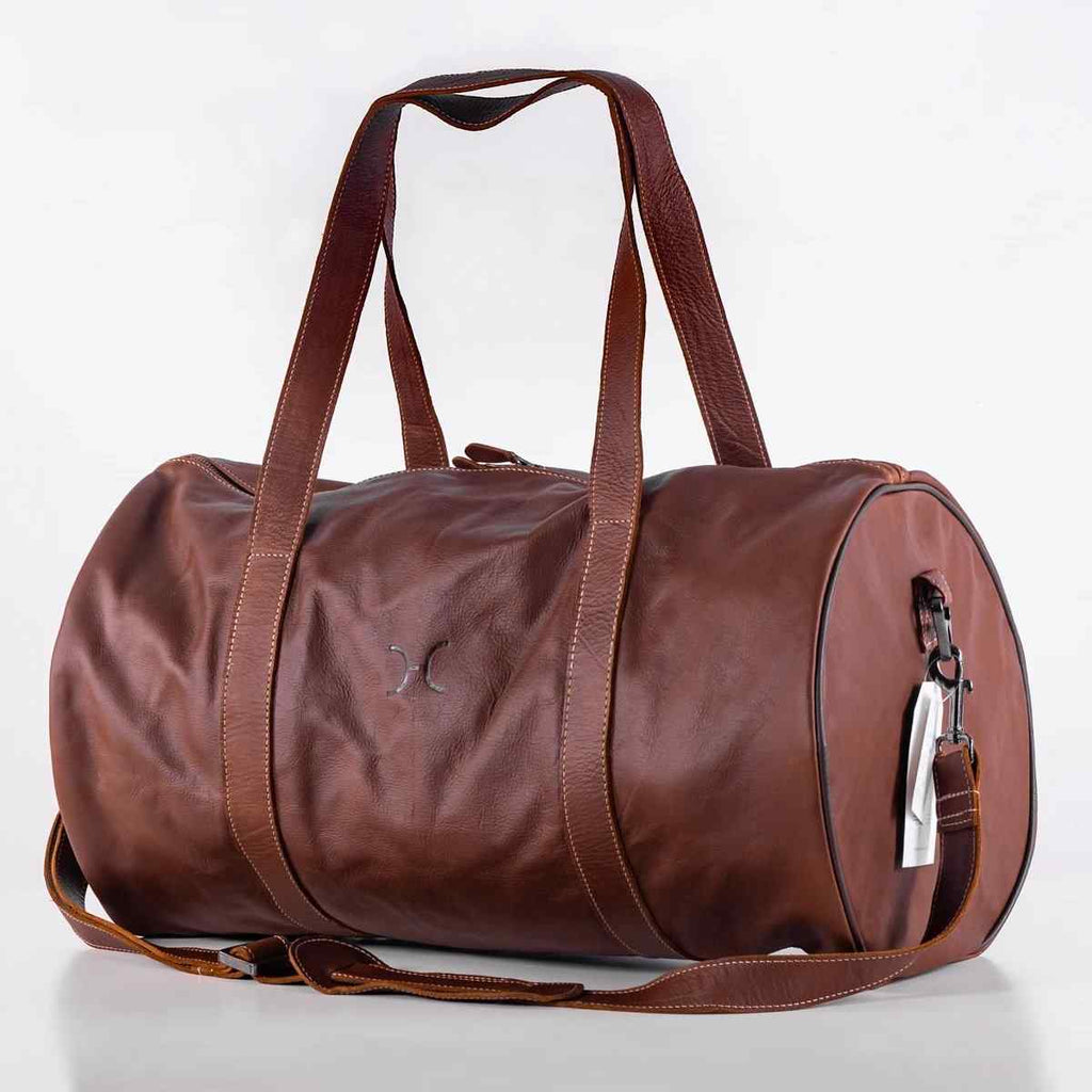 Thandana Classic leather Duffel Bag - KaryKase