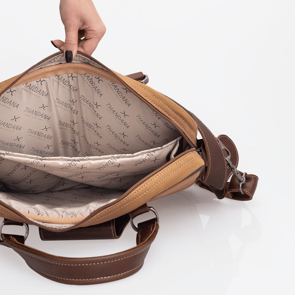 Thandana Kids 15" Laminated Fabric Laptop Bag - KaryKase