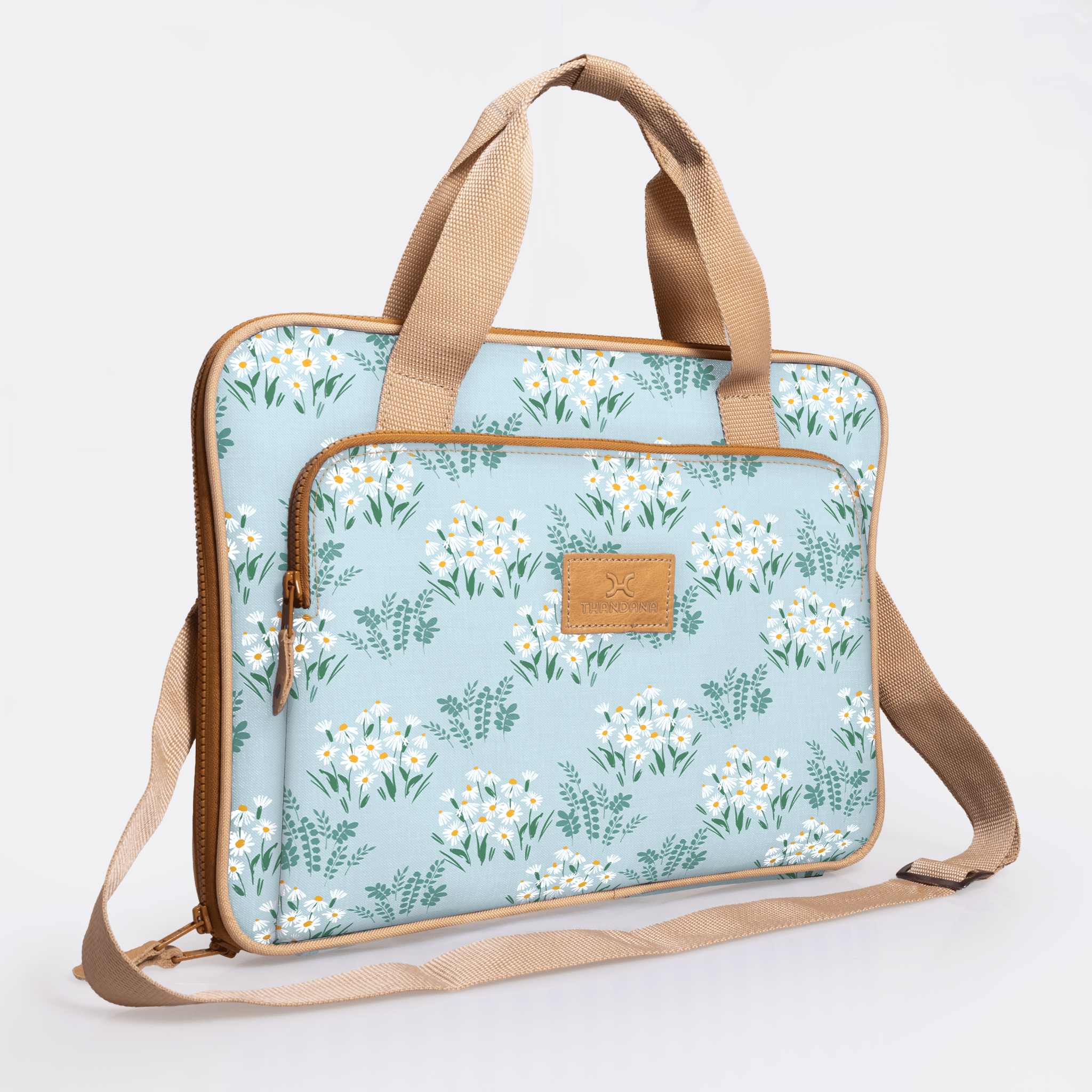 Thandana Kids 15" Slimline Laminated Fabric Laptop Bag - KaryKase