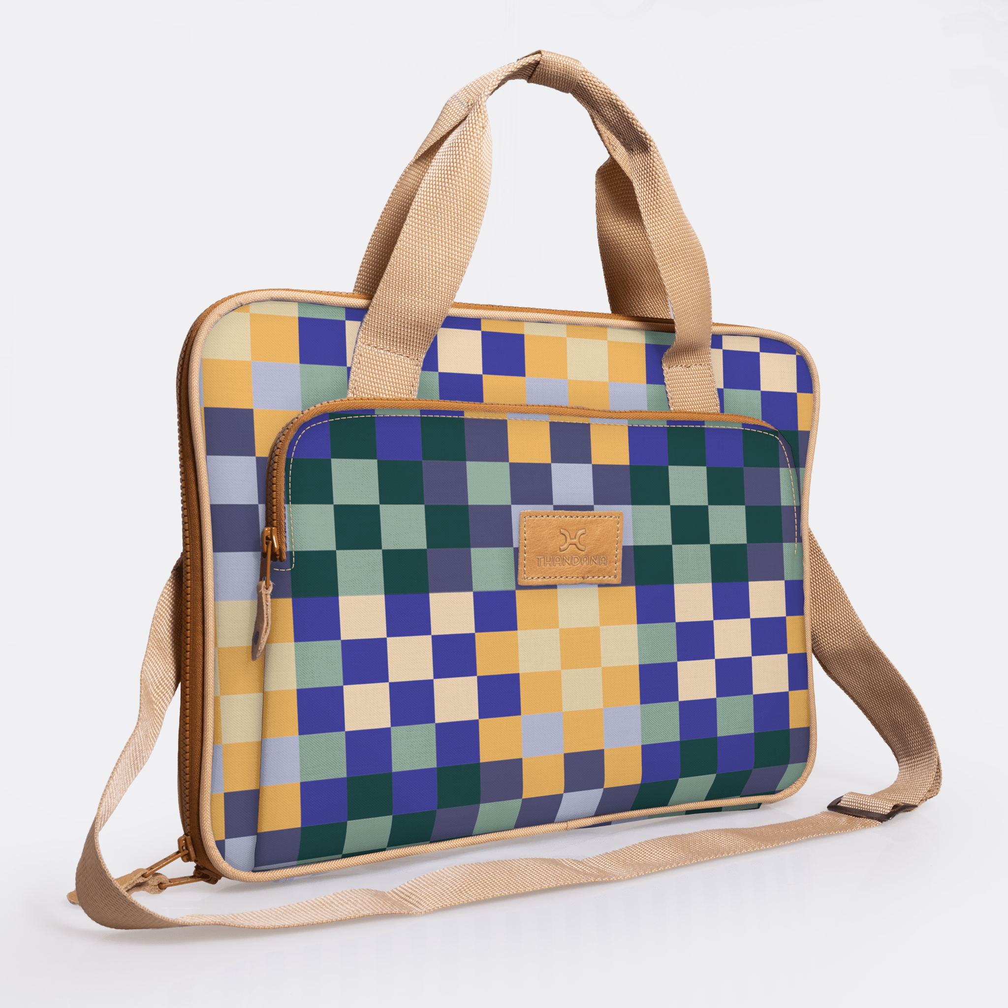 Thandana Kids 15" Slimline Laminated Fabric Laptop Bag - KaryKase