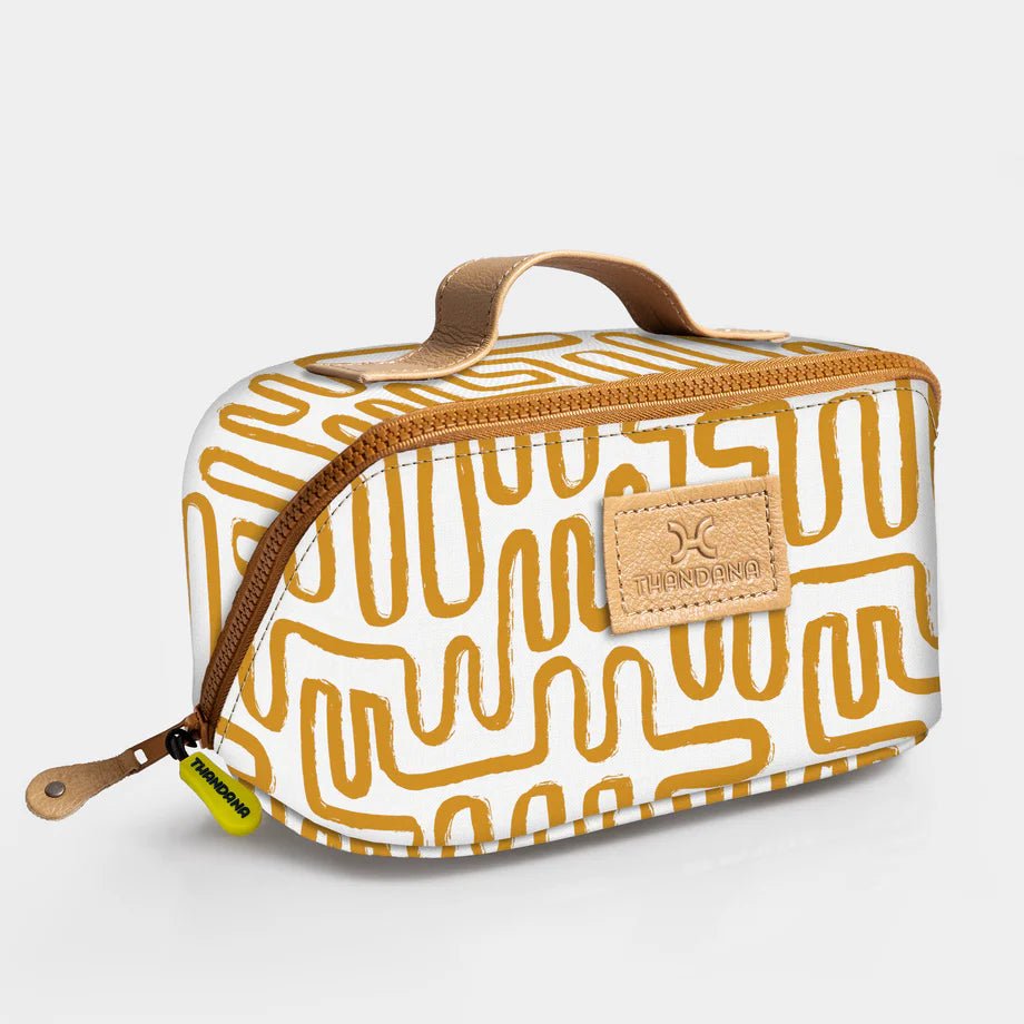 Thandana Kids Laminated Fabric Side Mouth Vanity Bag - KaryKase