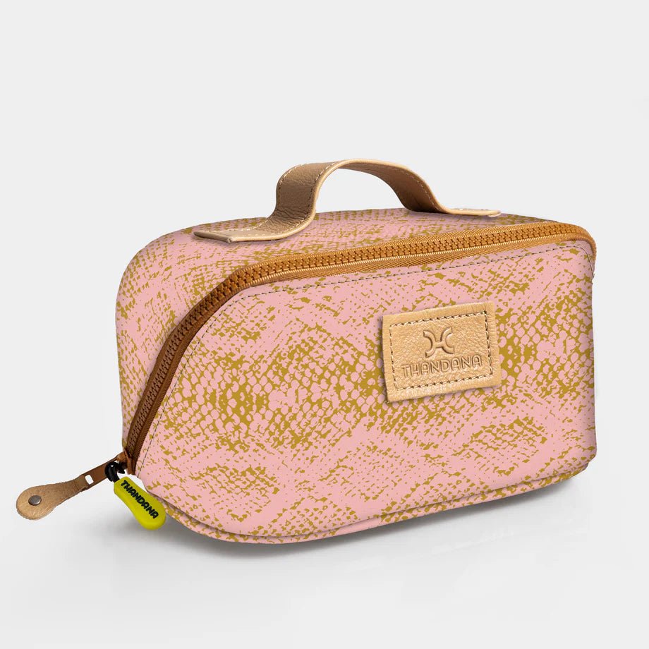 Thandana Kids Laminated Fabric Side Mouth Vanity Bag - KaryKase