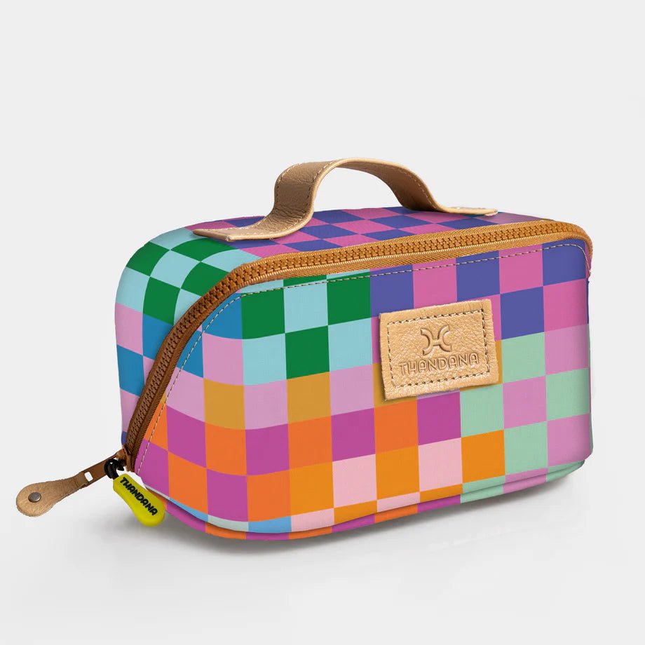 Thandana Kids Laminated Fabric Side Mouth Vanity Bag - KaryKase