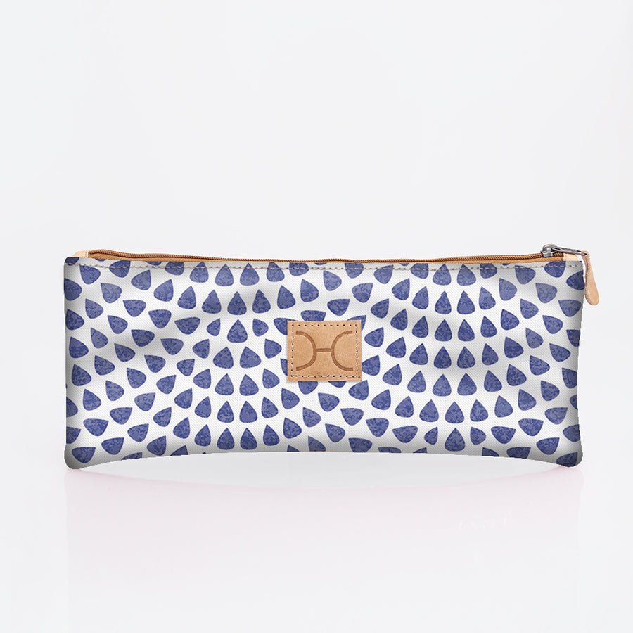 Thandana Kids Laminated Fabric Triple Zip Pencil Case - KaryKase