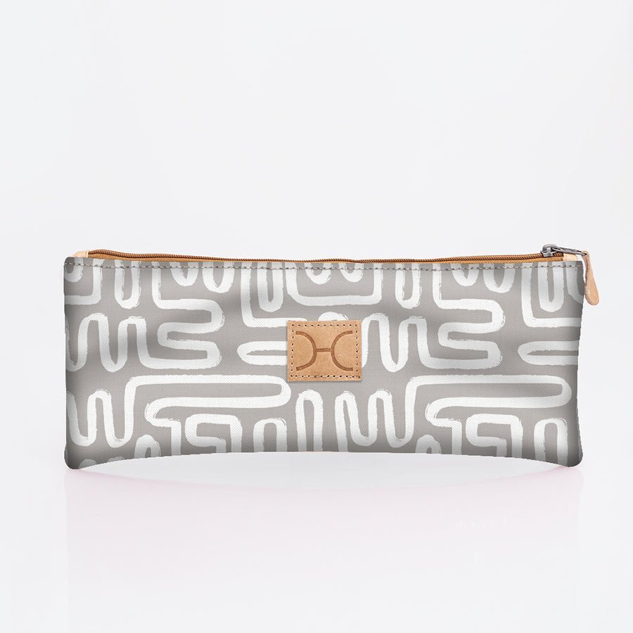 Thandana Kids Laminated Fabric Triple Zip Pencil Case - KaryKase