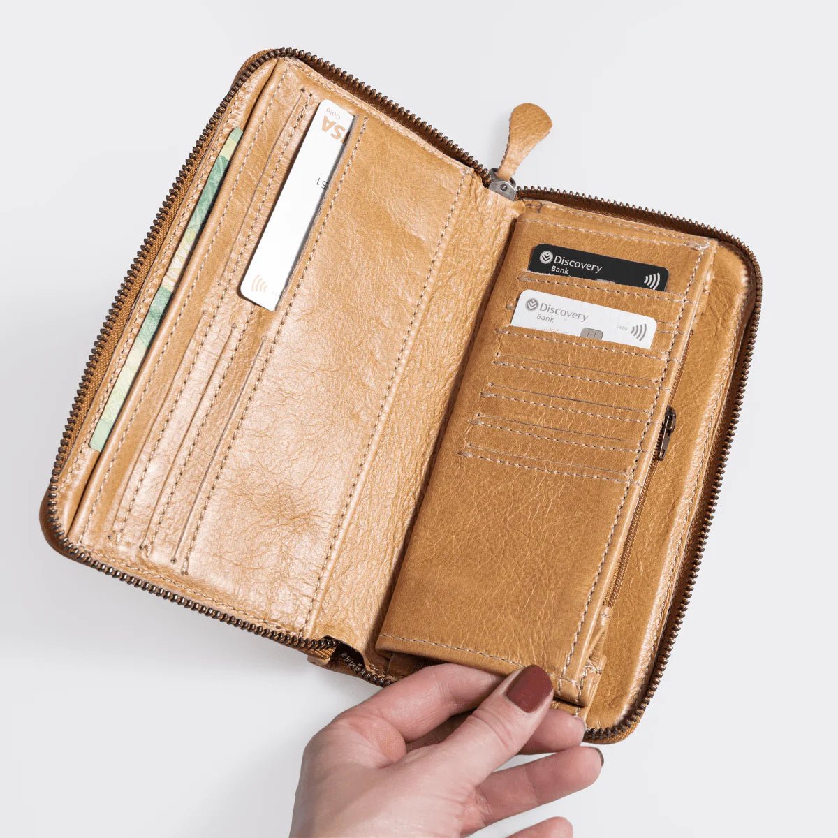 Thandana Ladies Large Leather Wallet - KaryKase