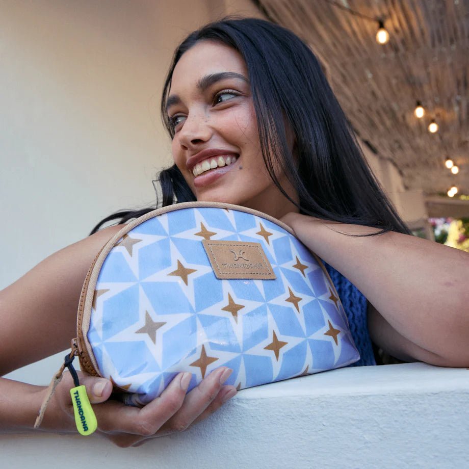 Thandana Laminated Fabric Big Mouth Case - KaryKase