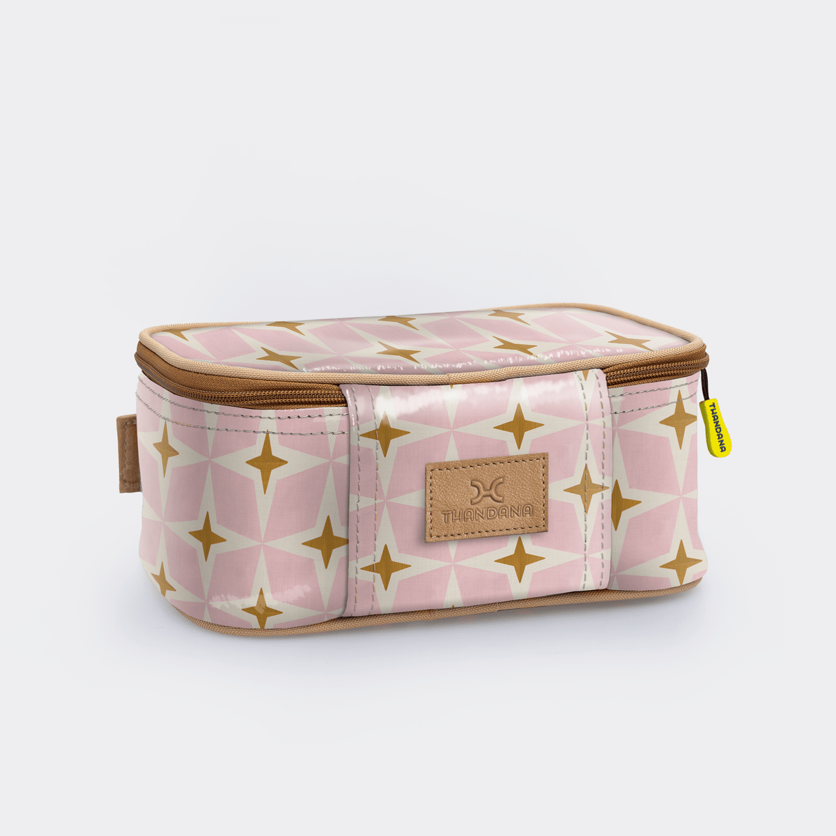 Thandana Laminated Fabric Box Vanity Case - KaryKase