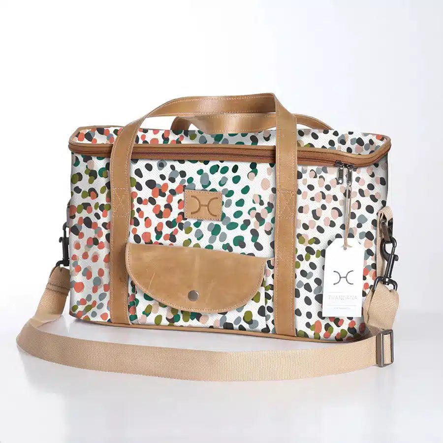 Thandana Laminated Fabric Caddy Cooler Bag - KaryKase