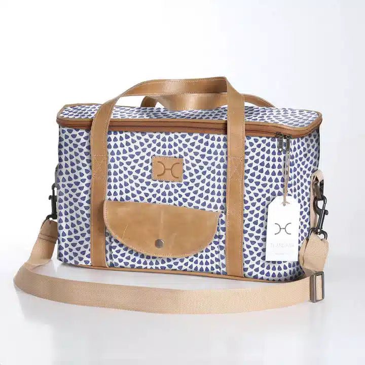 Thandana Laminated Fabric Caddy Cooler Bag - KaryKase
