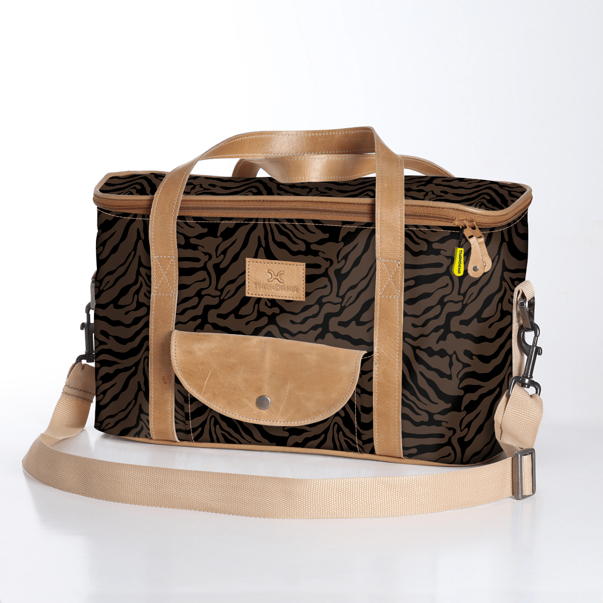 Thandana Laminated Fabric Caddy Cooler Bag - KaryKase