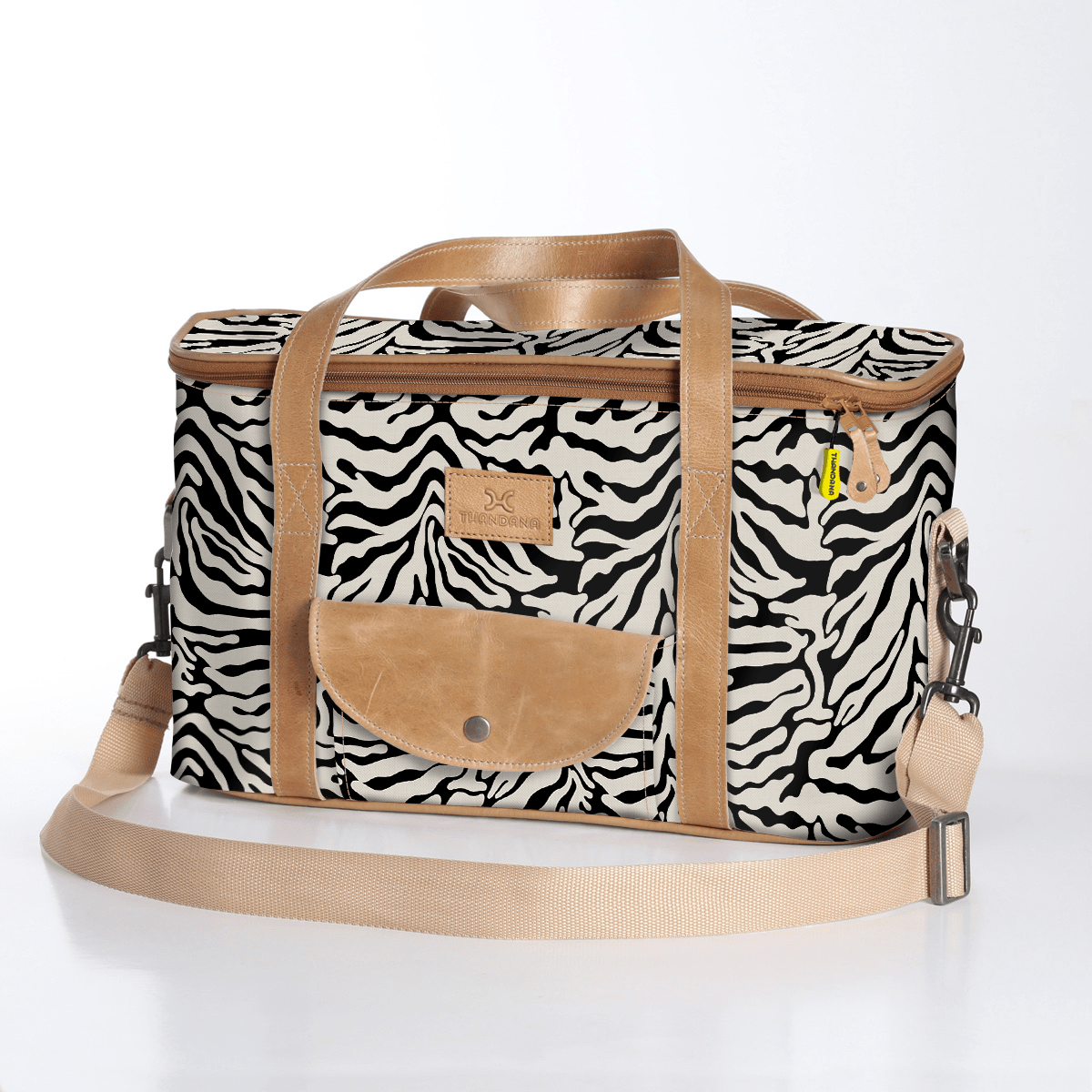 Thandana Laminated Fabric Caddy Cooler Bag - KaryKase