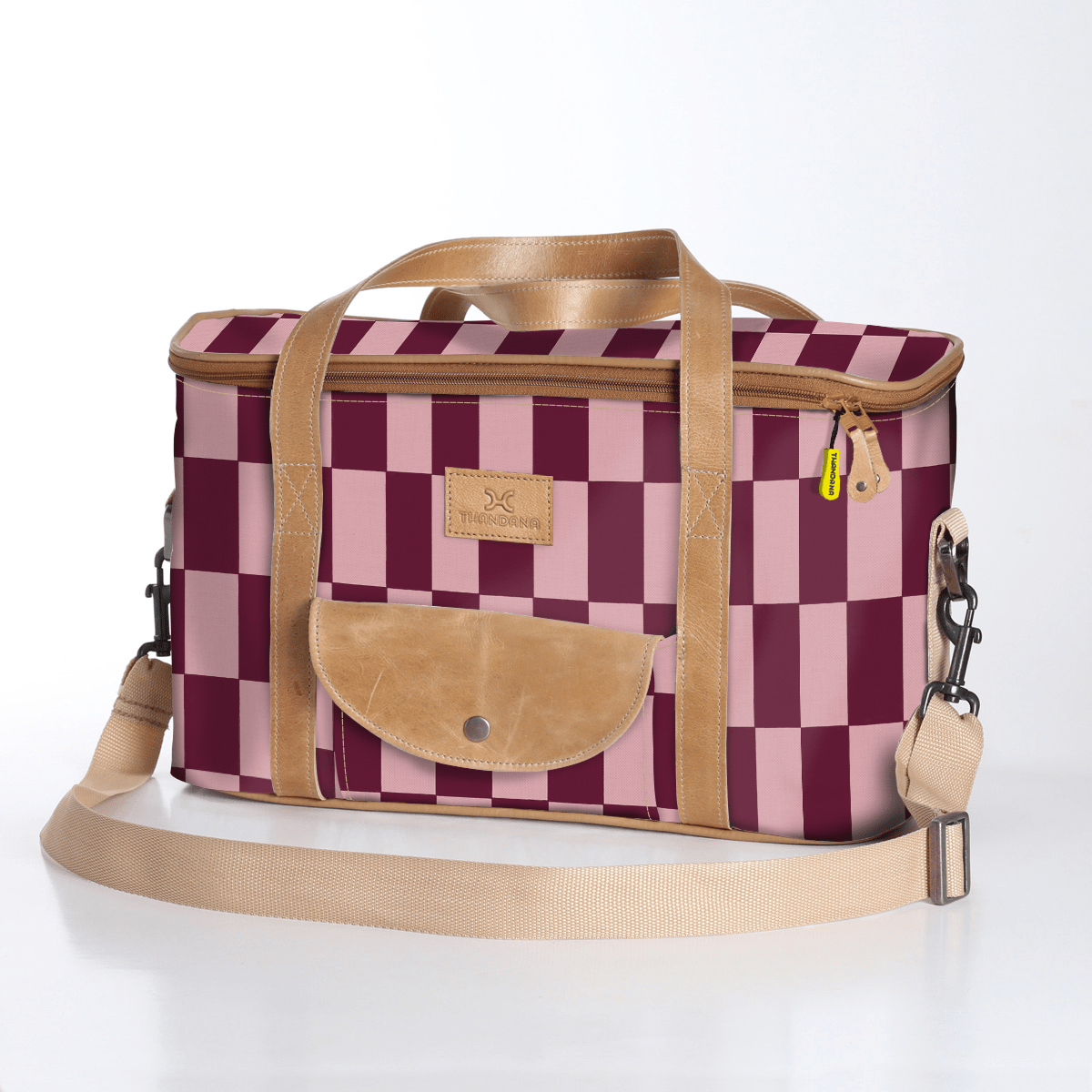 Thandana Laminated Fabric Caddy Cooler Bag - KaryKase