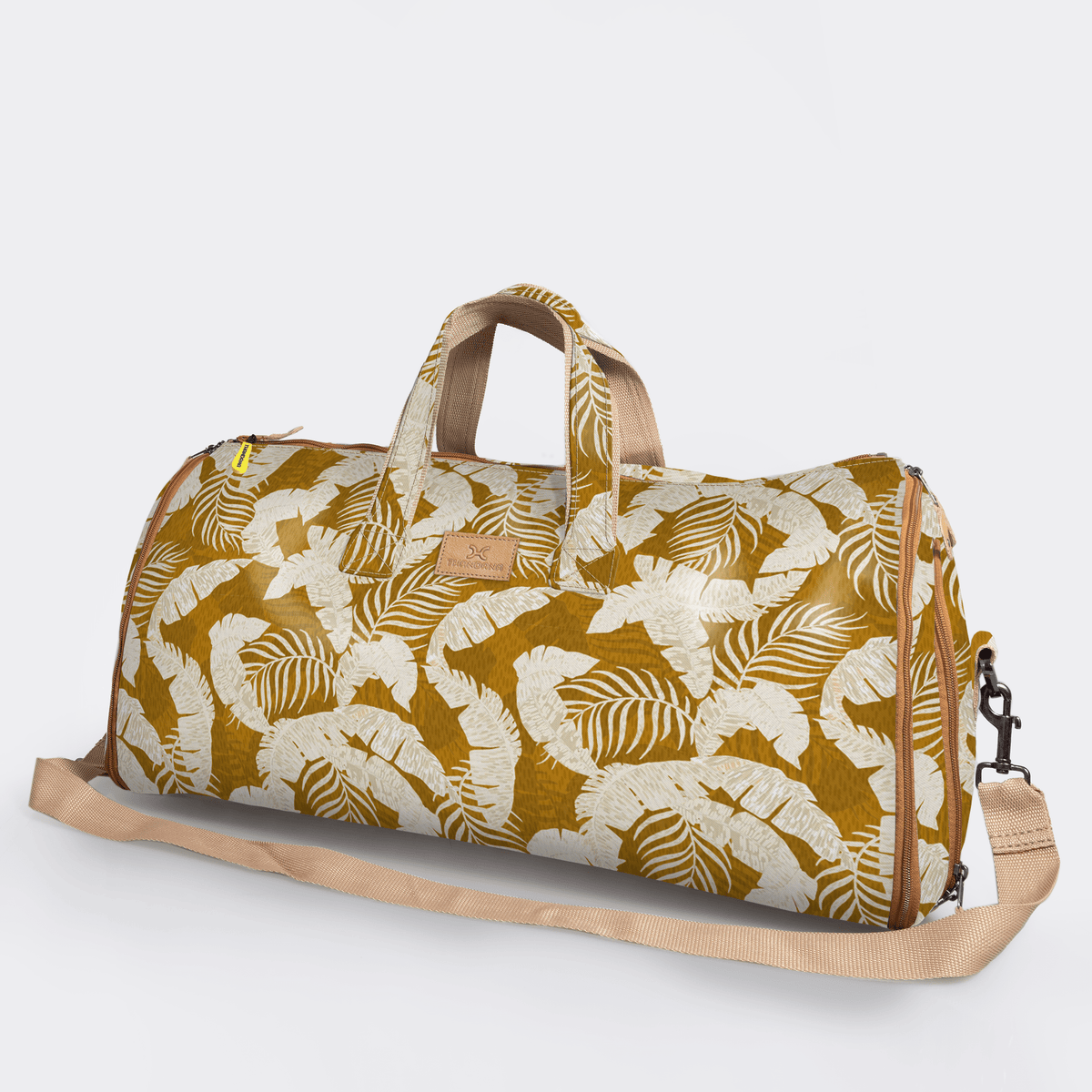 Thandana Laminated Fabric Carry All Travel Bag - KaryKase