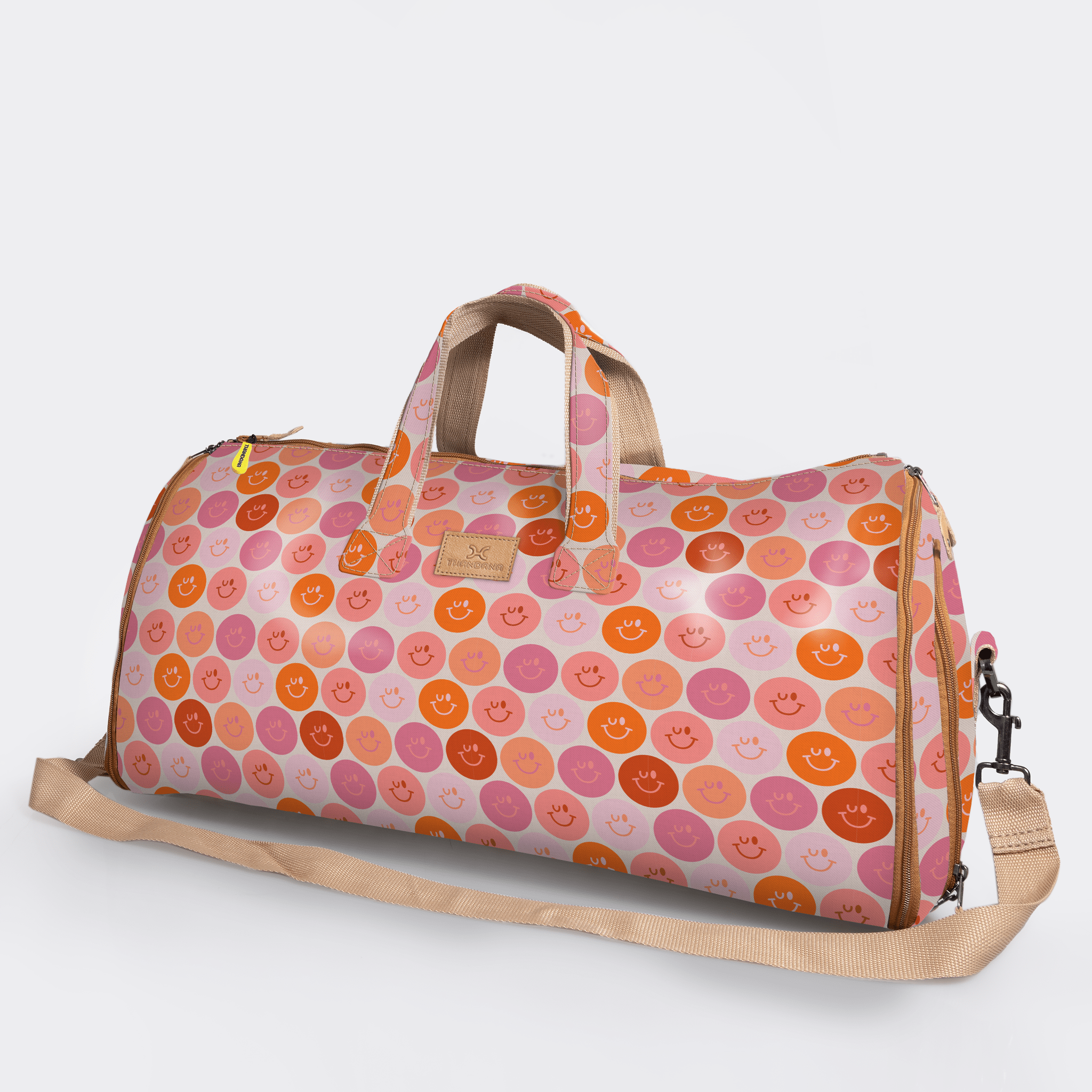 Thandana Laminated Fabric Carry All Travel Bag - KaryKase
