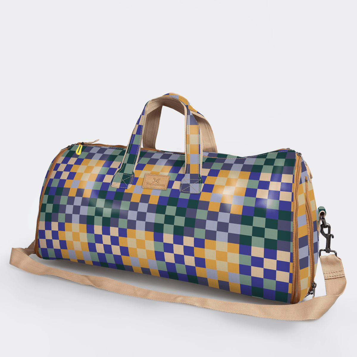 Thandana Laminated Fabric Carry All Travel Bag - KaryKase