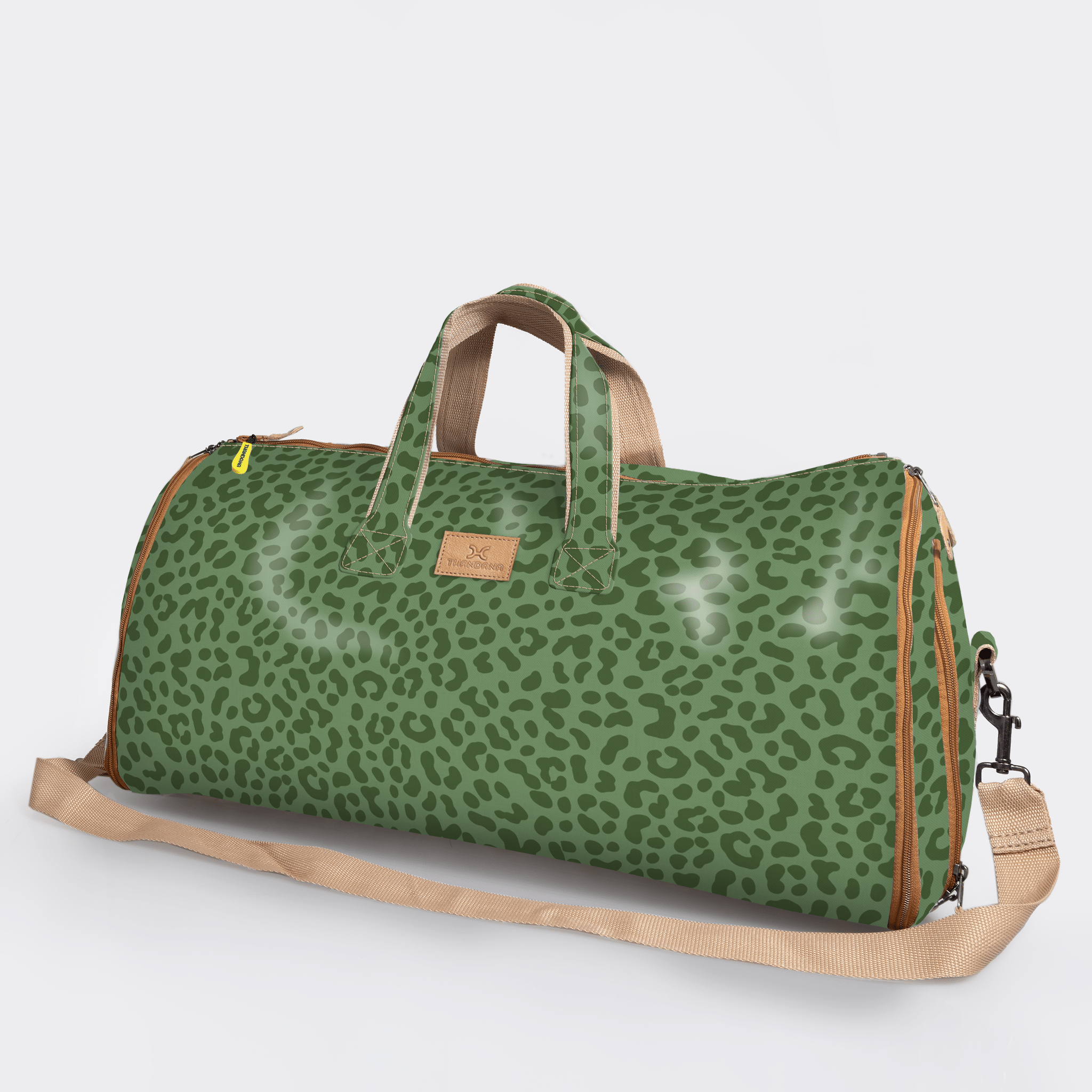 Thandana Laminated Fabric Carry All Travel Bag - KaryKase