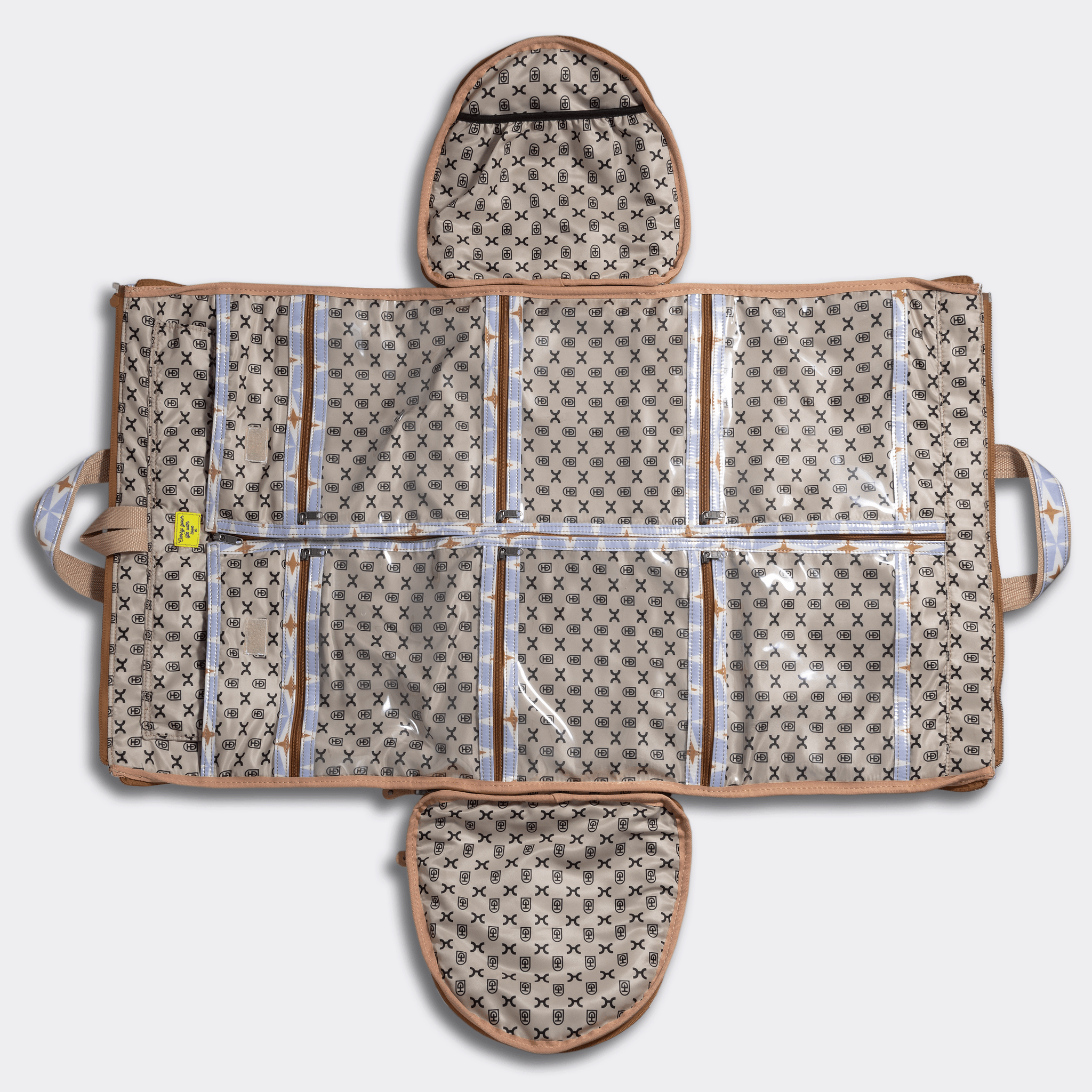 Thandana Laminated Fabric Carry All Travel Bag - KaryKase