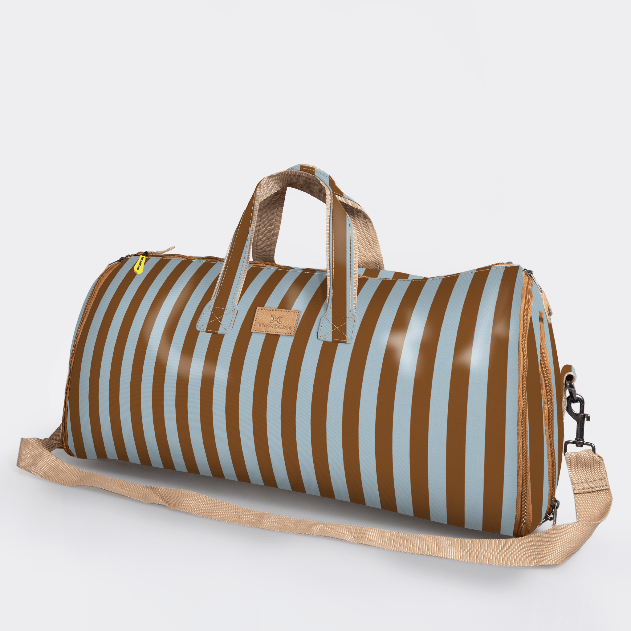 Thandana Laminated Fabric Carry All Travel Bag - KaryKase