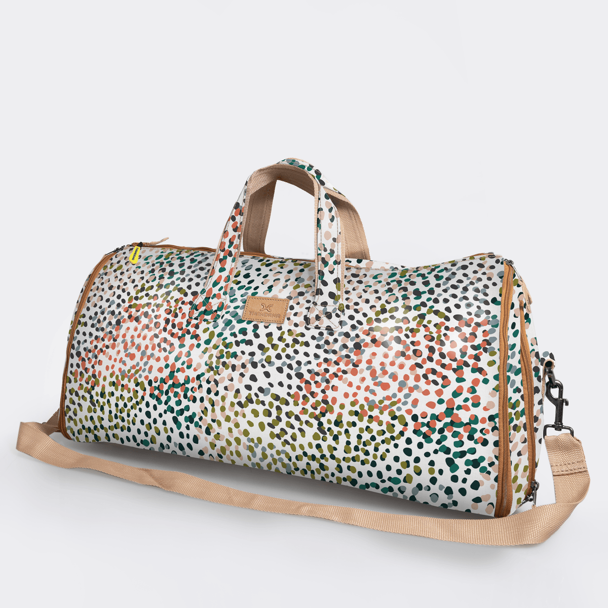 Thandana Laminated Fabric Carry All Travel Bag - KaryKase
