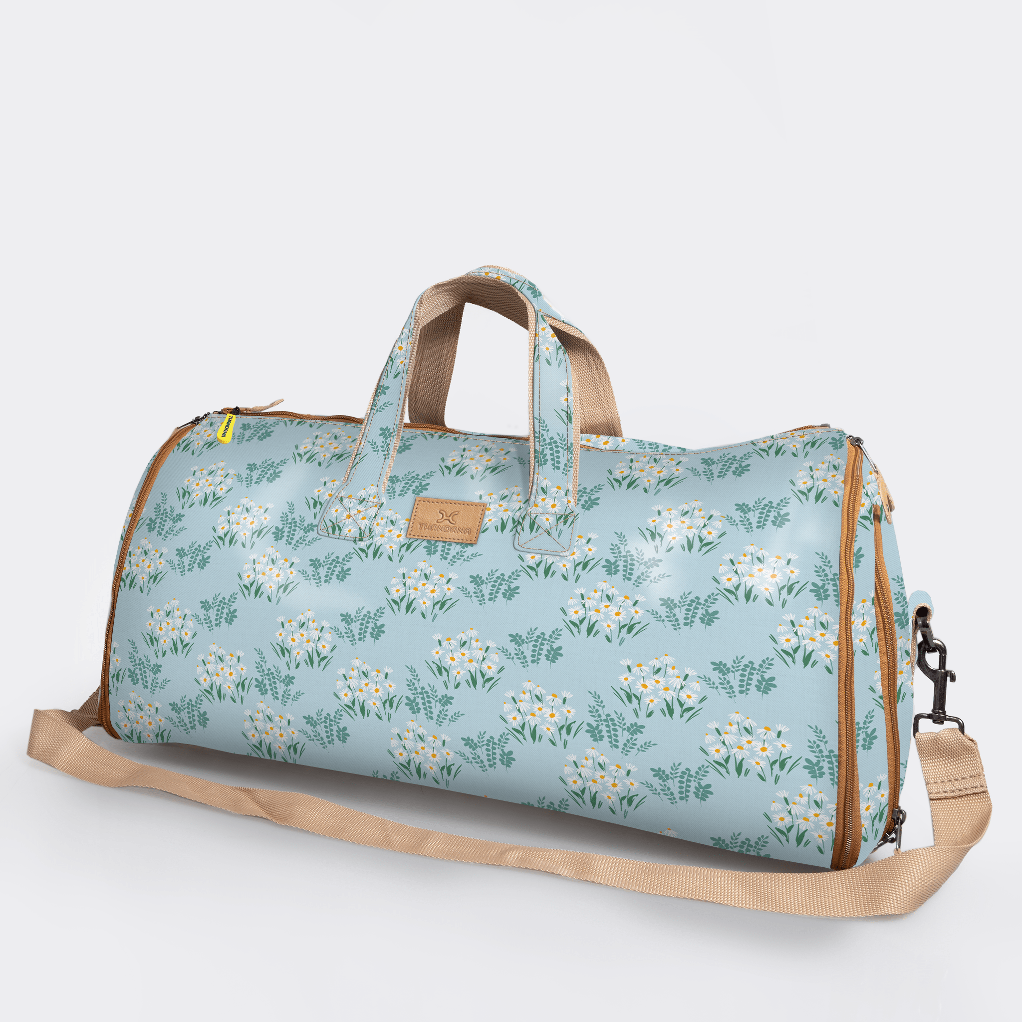 Thandana Laminated Fabric Carry All Travel Bag - KaryKase