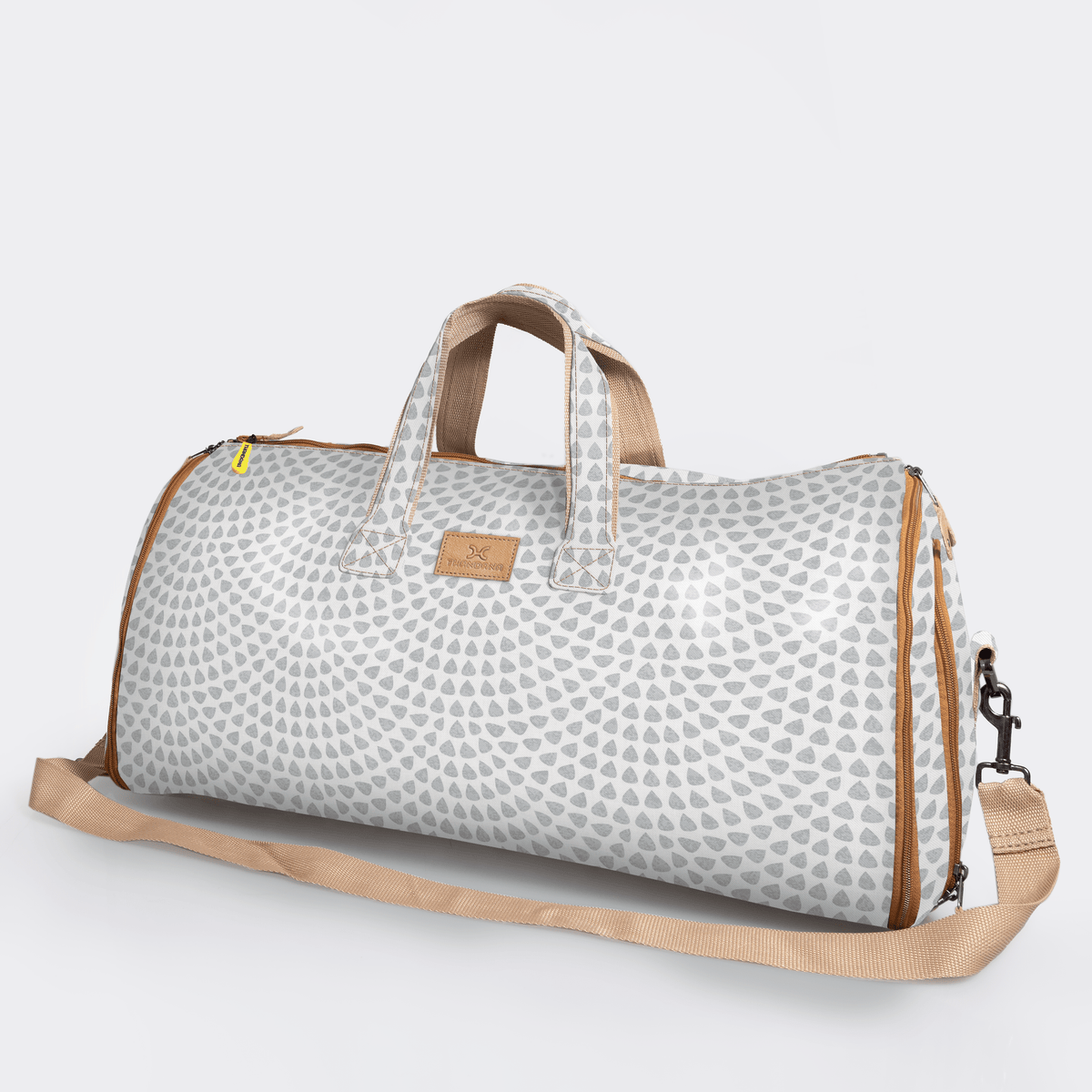 Thandana Laminated Fabric Carry All Travel Bag - KaryKase