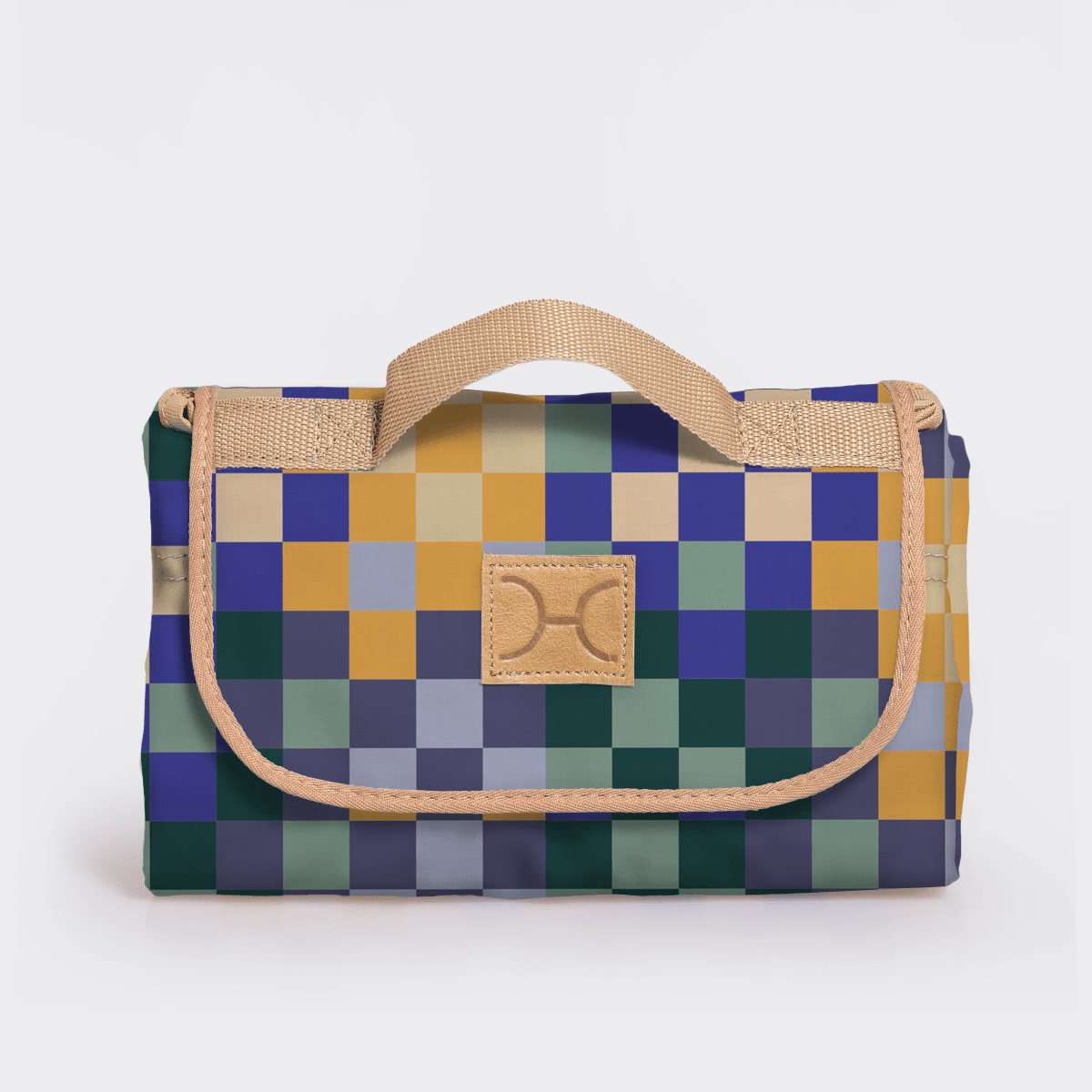 Thandana Laminated Fabric Compact Carry Picnic Blanket - KaryKase
