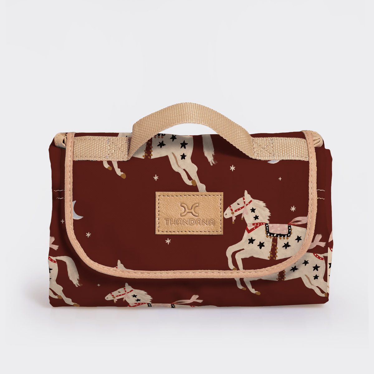 Thandana Laminated Fabric Compact Carry Picnic Blanket - KaryKase