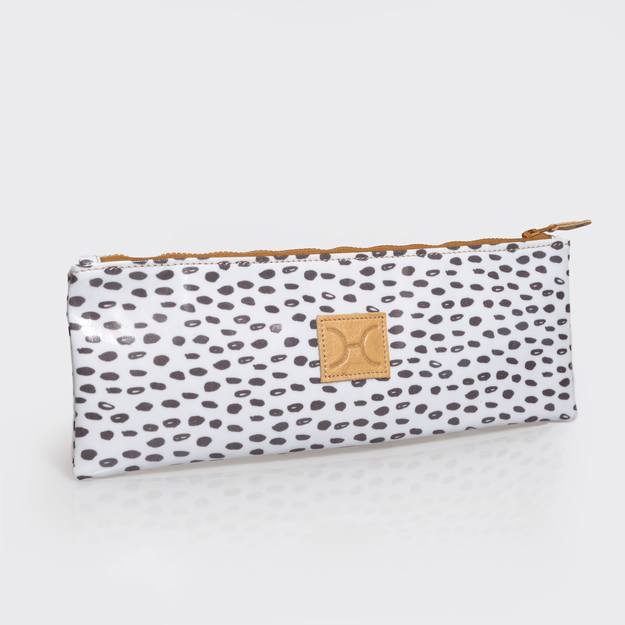 Thandana Laminated Fabric Doodle Pencil Pouch - KaryKase