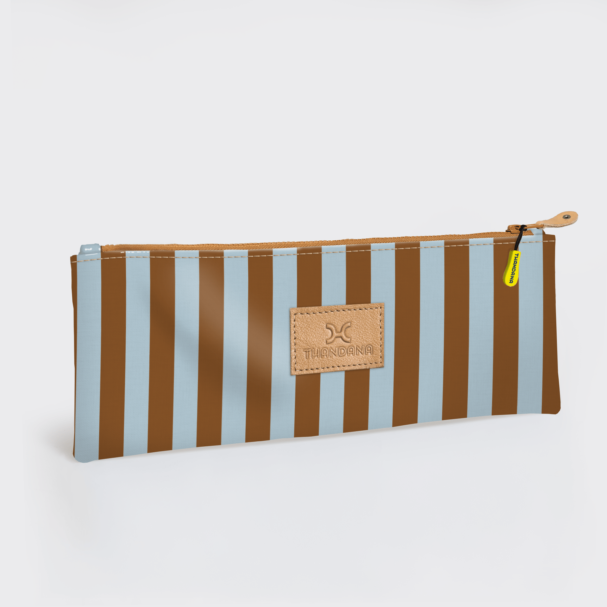 Thandana Laminated Fabric Doodle Pencil Pouch - KaryKase